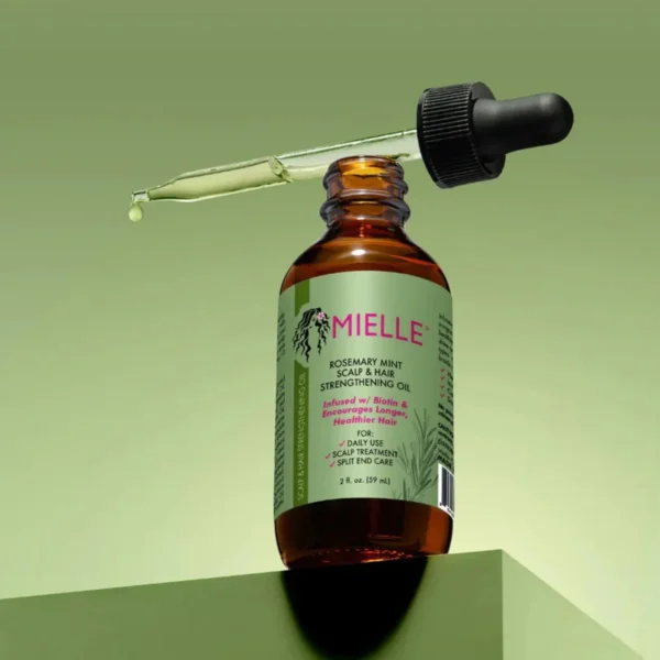 Mielle Rosemary Mint Scalp & Hair Strengthening Oil 59ml - Image 2